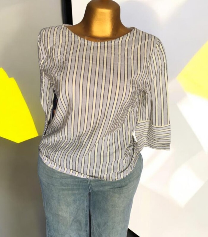 Haut rayé Beige